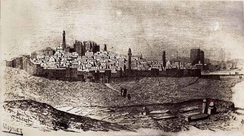 عکس قلعه Jan Pyer Mone - Baku, 1830