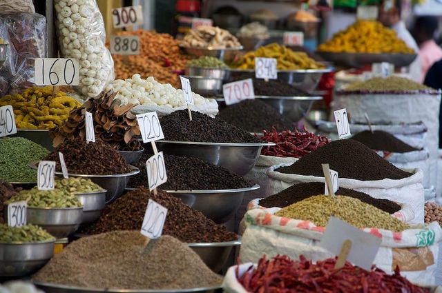 بزرگترین بازار فلفل دنیا ،خیابان Khari Baoli
