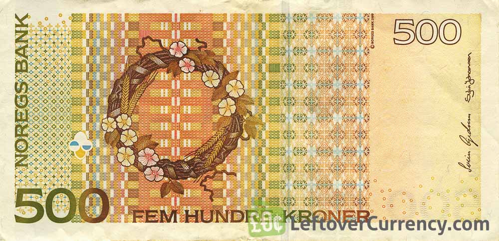 اسکناس 500 کرون نروژ
