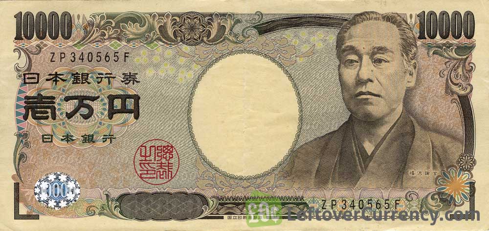 اسکناس 10.000 ین ژاپن