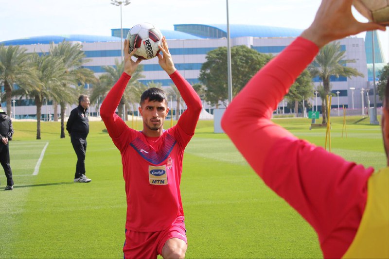 گزارش تصویری: تمرین صبح شنبه ۲۲ دی پرسپولیس در دوحه