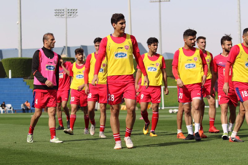 گزارش تصویری: تمرین صبح شنبه ۲۲ دی پرسپولیس در دوحه