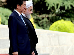 المیادین: ۱۲ دیدار روحانی و شینزو آبه در ۶ سال / آبه میتواند ماموریت ناتمام مکرون را تمام کند؟
