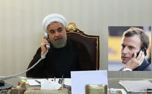 جزئیات مکالمه تلفنی مکرون و روحانی در آستانه گام دوم تهران image.png
