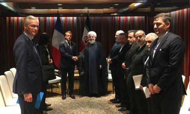 روحانی و مکرون دیدار کردند image.png