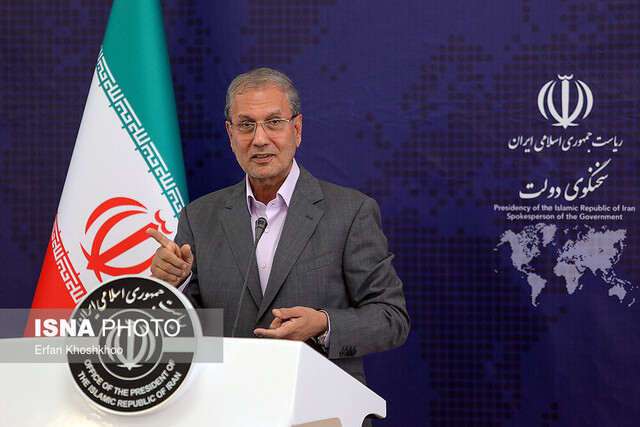 ربیعی: امروز بدخواهان جسارت تجاوز به ایران را ندارند نشست خبری علی ربیعی، سخنگوی دولت