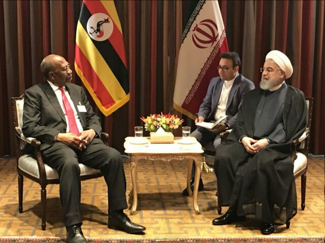 روحانی با نخست وزیر اوگاندا ملاقات کرد image.png