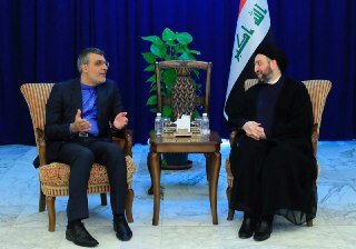 دیدار جابری انصاری با عمار حکیم جابری انصاری