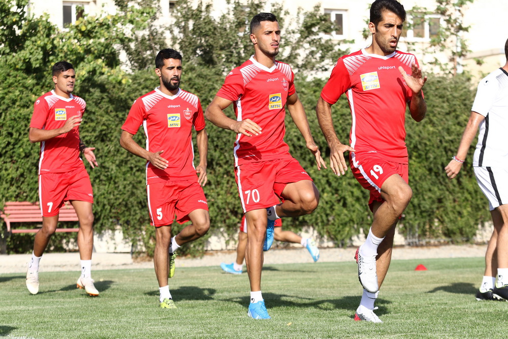 گزارش تصویری: تمرین شنبه ۳۰ شهریور پرسپولیس