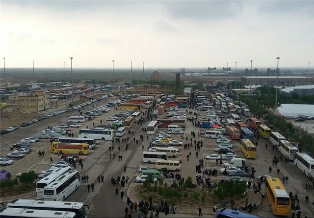 افزایش سه برابری پارکینگ مرز مهران مهران