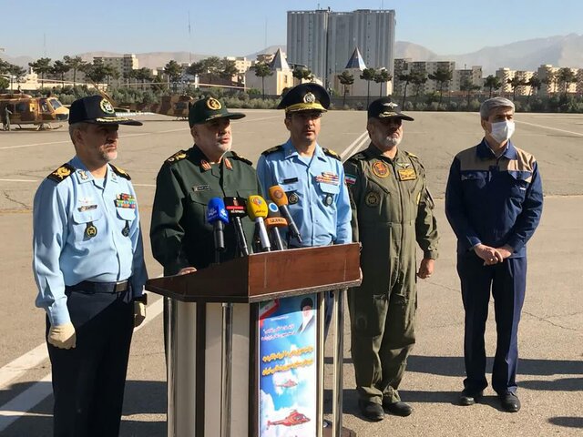 تحویل دهی ۱۰ فروند بالگرد بازآماد شده به نیروهای مسلح تحویل دهی ۱۰ فروند بالگرد بازآماد شده به نیروهای مسلح