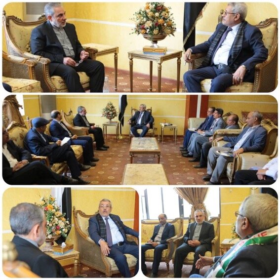 دیدار سفیر ایران با وزیر آموزش عالی و تحقیقات علمی یمن دیدار سفیر ایران با وزیر آموزش عالی و تحقیقات علمی یمن