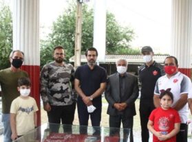 گل محمدی و پیروانی به کپورچال رفتند/دیدار سرمربی و مدیر پرسپولیس با خانواده هادی نوروزی