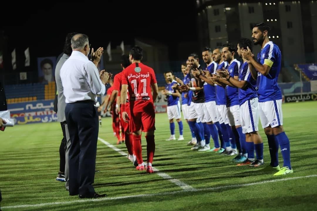 حاشیه بازی گل گهر و پرسپولیس | تونل افتخار برای پرسپولیس قهرمان +عکس