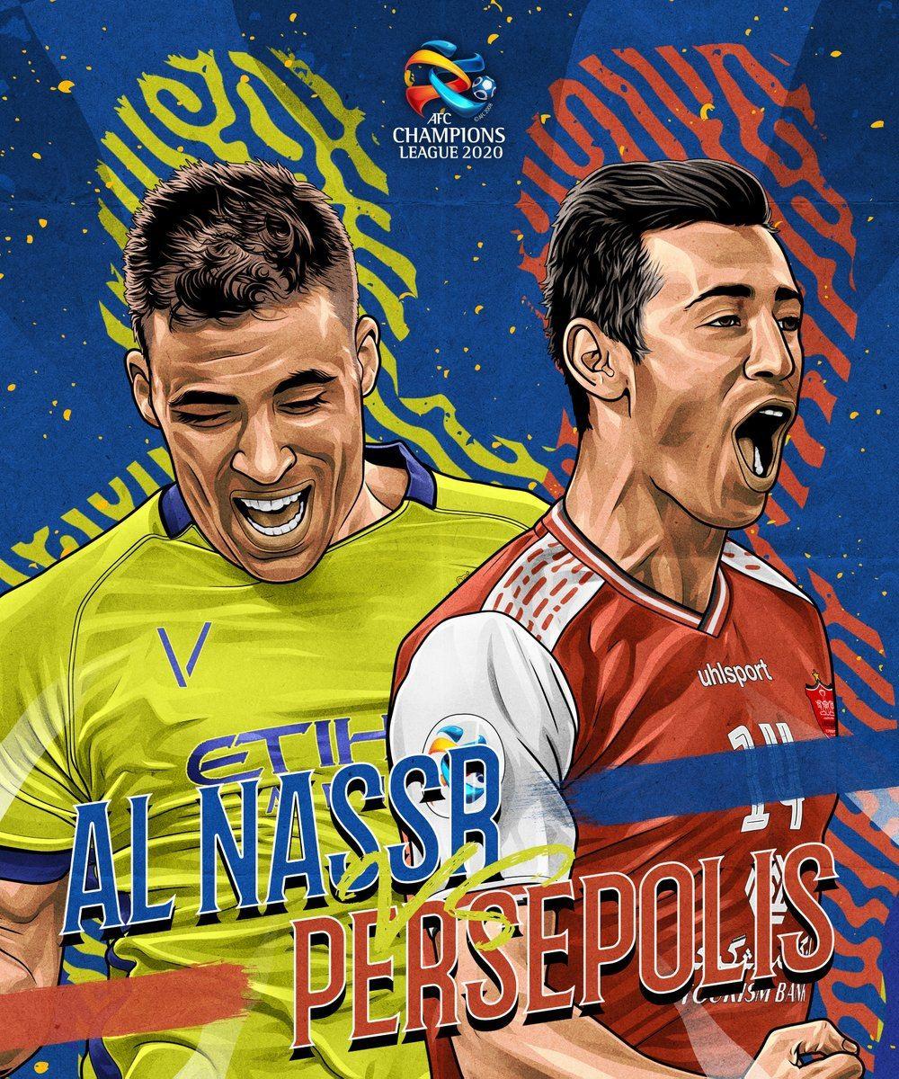 ۱۲ مهر، تقابل پرسپولیس و النصر در نیمه نهایی
