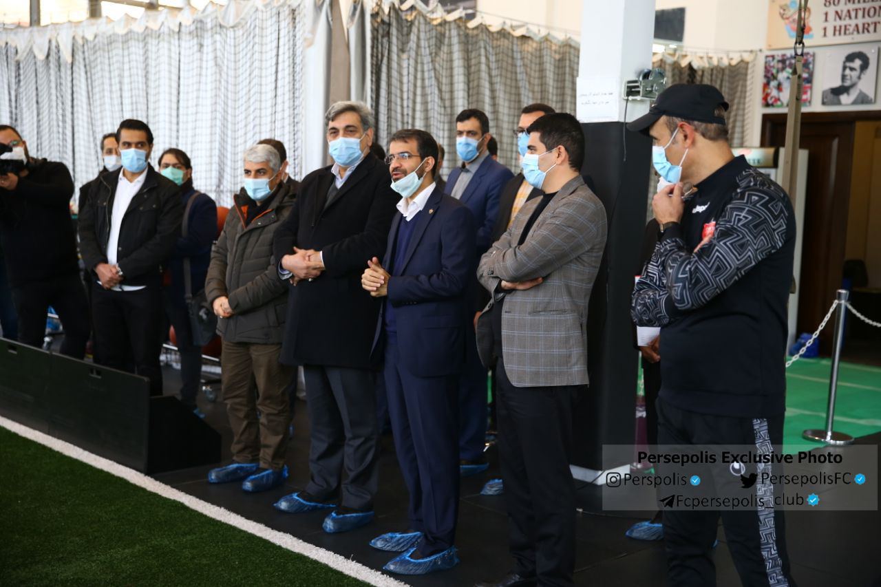 شهردار تهران: پرسپولیس شانس قهرمانی آسیا را دارد/ به غیرت سرخپوشان امیدوارم+تصاویر