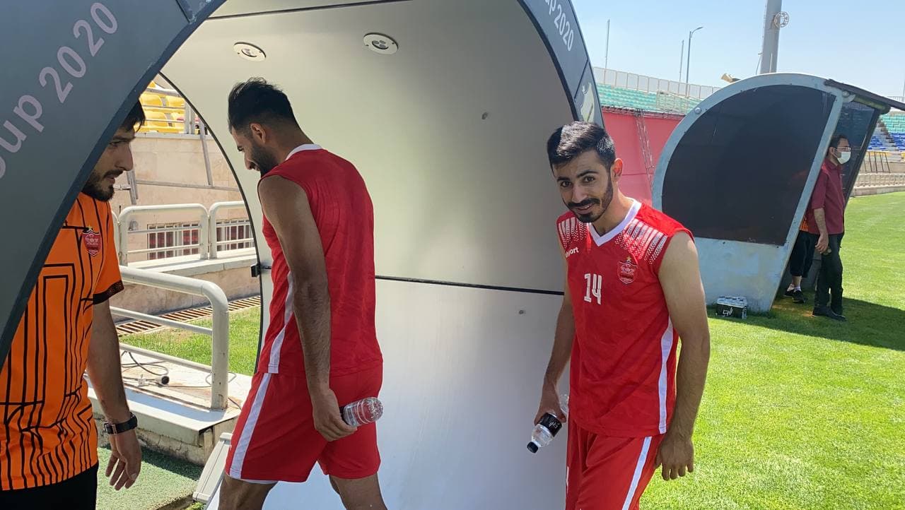 گزارش تمرین پرسپولیس / ریکاوری سرخپوشان پس از بازگشت از رفسنجان+تصاویر