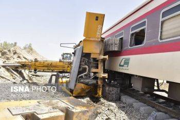 گزارش سانحه قطار مشهد – یزد