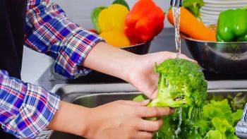 استفاده از مایع ظرفشویی برای شستشوی سبزی ممنوع