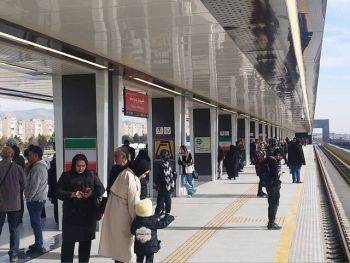 ۸۰۰۰ جابه‌جایی مسافر در نخستین روز بهره‌برداری رسمی متروی پرند
