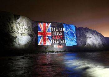 جشن انگلیسی‌ها برای خروج از اتحادیه اروپا