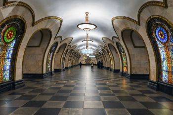 حال و هوای متروی پایتخت روسیه در روزهای قرنطینه