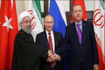 روحانی: افزایش همکاری ایران، روسیه و ترکیه می‌تواند ضامنی اساسی در حل و فصل بحران سوریه باشد
