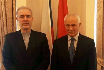 دیدار سفیر ایران در مینسک با دبیر دولت اتحاد