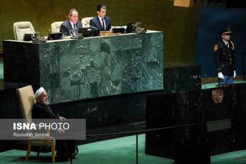 سخنرانی رئیس جمهوری در مجمع عمومی سازمان ملل آغاز شد