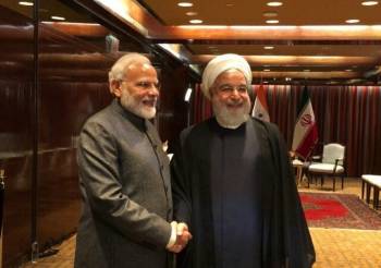 روحانی با نخست وزیر هند ملاقات کرد