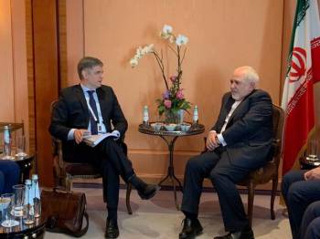 دیدار وزرای خارجه ایران و اوکراین با محوریت هواپیمای سانحه دیده