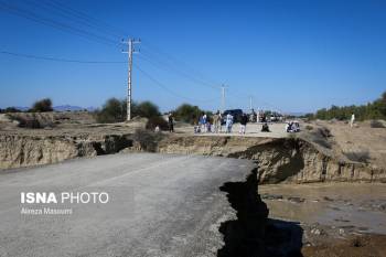 خسارت ۱۰۱۲ میلیارد تومانی سیل به راه‌های سه استان