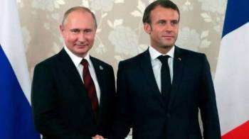 گفت‌وگوی پوتین و مکرون درباره توافق هسته‌ای