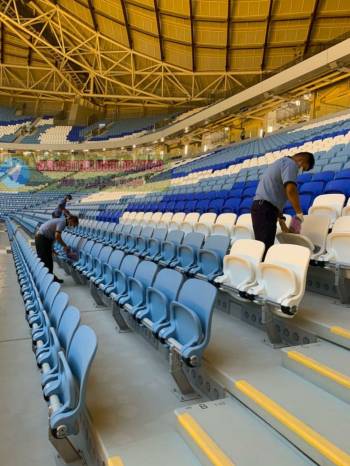 تغییر استادیوم دیدار نیمه نهایی لیگ قهرمانان / آماده سازی ورزشگاه برای تماشاگران +تصاویر