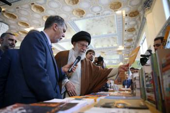 در بازدید از نمایشگاه کتاب تهران